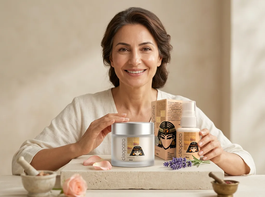 Cleopatra Amazon — kullanıcı ve ürün görseli